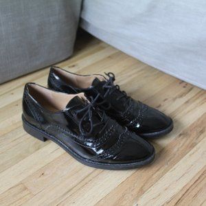 Franco Sarto Patent Leather Oxfords